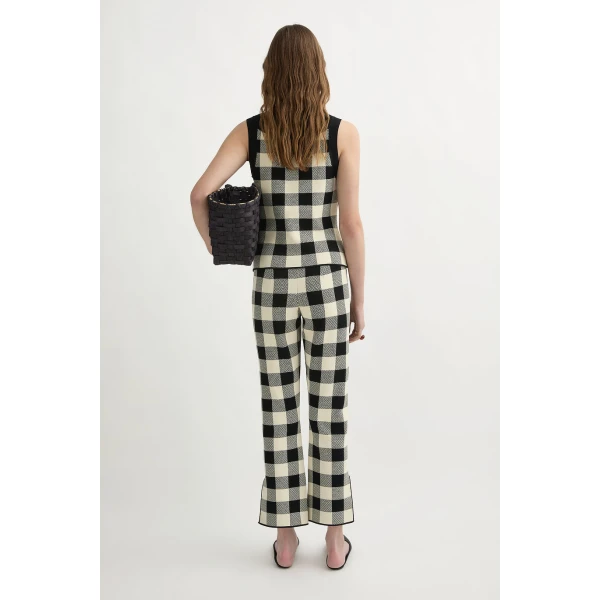 Posse Pippa Top - Heritage Plaid – sustainable Tops in Multicolour from Australian designer at Luxury Shoes .