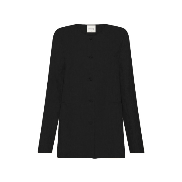 Rio Shift Jacket - Black by Posse the Label ‚Äì luxury jackets in Black available at Luxury Shoes 