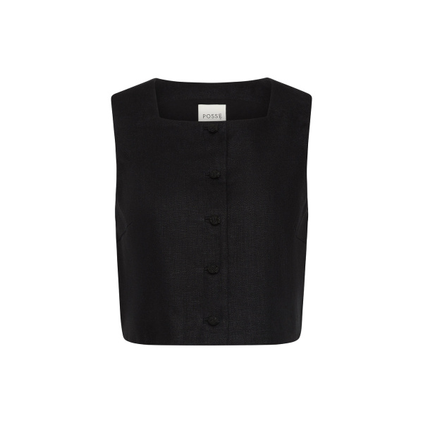 Rio Top - Black by Posse the Label ‚Äì luxury tops in Black available at Luxury Shoes 