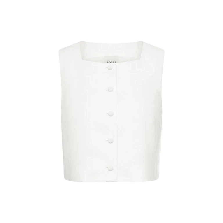 Rio Top - Ivory by Posse the Label ‚Äì luxury tops in Ivory available at Luxury Shoes 