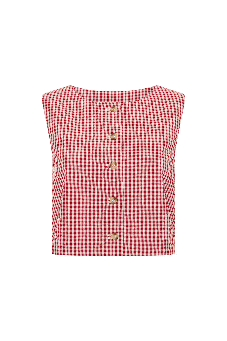 Posse The label Rio Top – Red Gingham