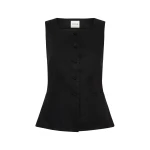 Rio Vest - Black by Posse the Label ‚Äì luxury jackets in Black available at Luxury Shoes 