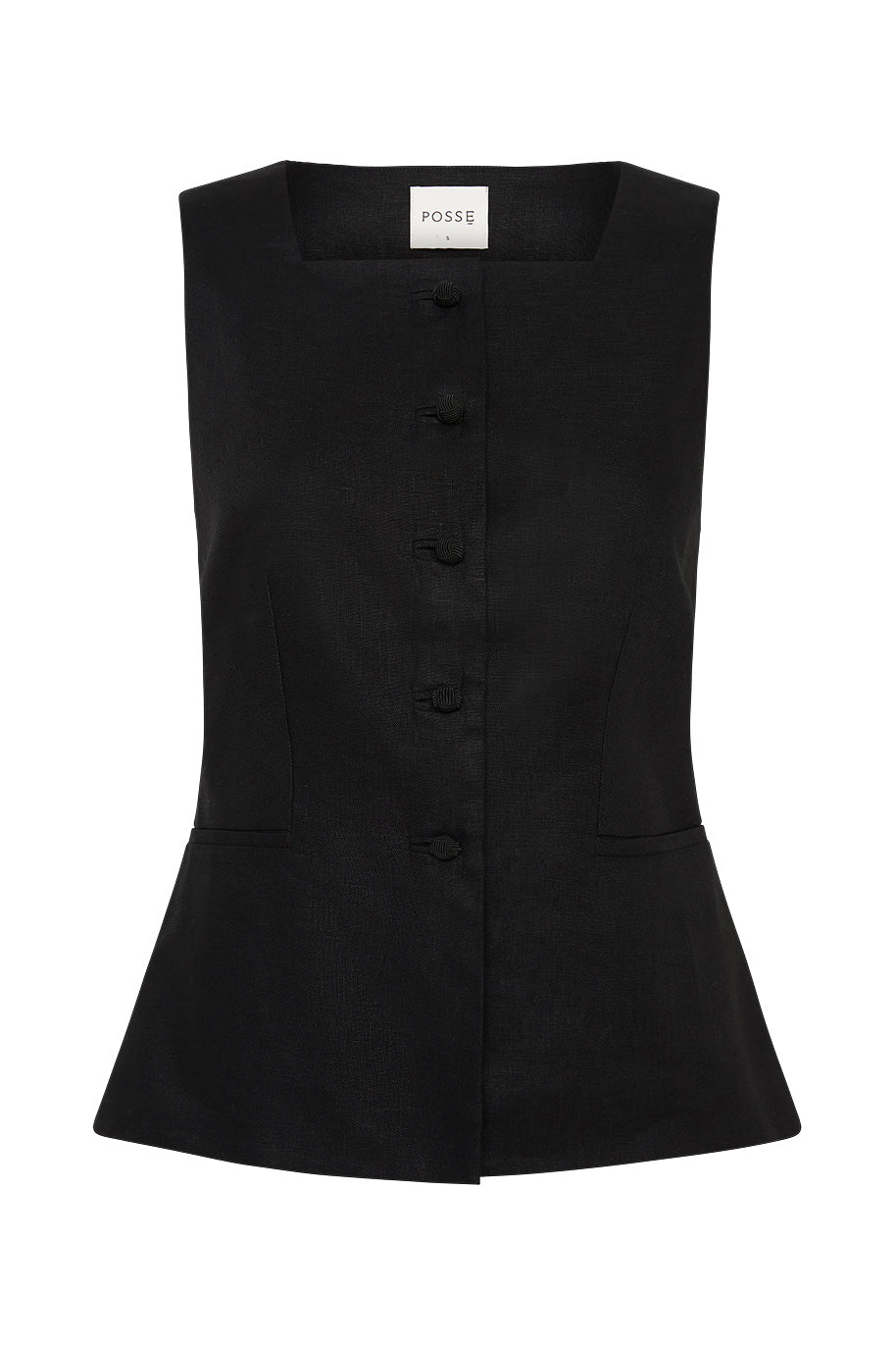 Posse The label Rio Vest – Black