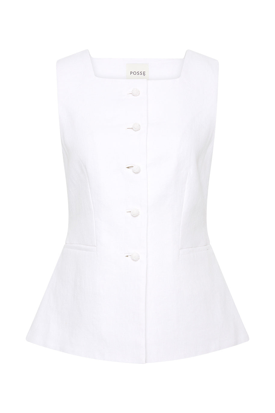 Posse The label Rio Vest – Ivory