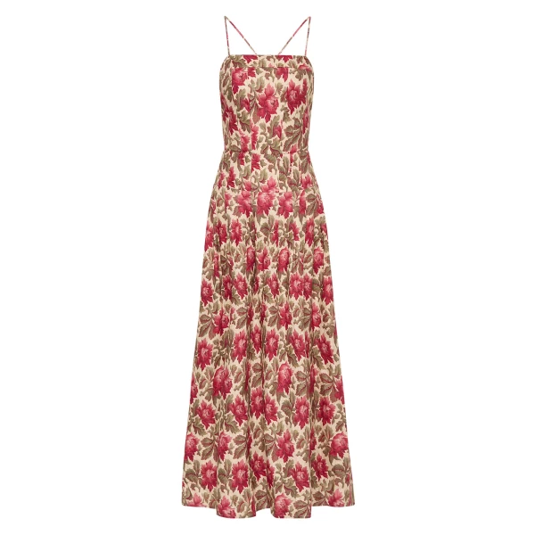Rosalie Dress - Rose Bud by Posse the Label ‚Äì luxury dresses in Pink available at Luxury Shoes 