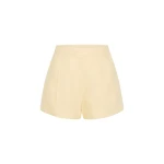 Rosalie Short - Dusty Citron by Posse the Label ‚Äì luxury shorts in Yellow available at Luxury Shoes 