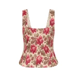 Rosalie Top - Rose Bud by Posse the Label ‚Äì luxury tops in Pink available at Luxury Shoes 