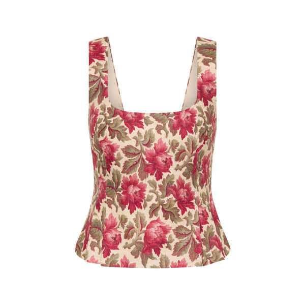 Rosalie Top - Rose Bud by Posse the Label ‚Äì luxury tops in Pink available at Luxury Shoes 