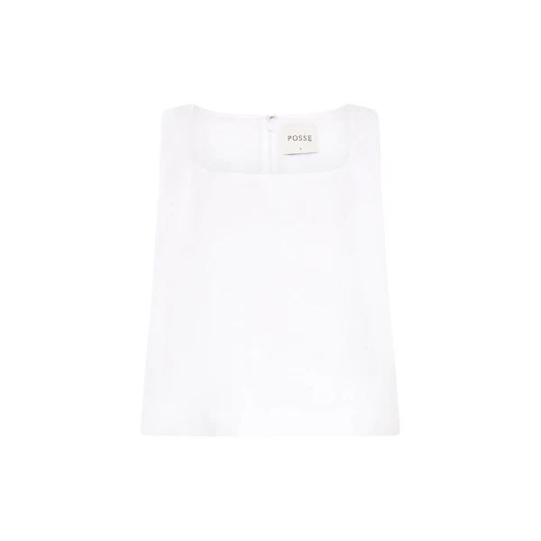 Val Top - Ivory by Posse the Label ‚Äì luxury tops in Ivory available at Luxury Shoes 
