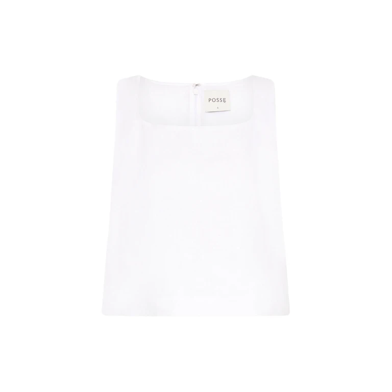 Val Top - Ivory by Posse the Label ‚Äì luxury tops in Ivory available at Luxury Shoes 