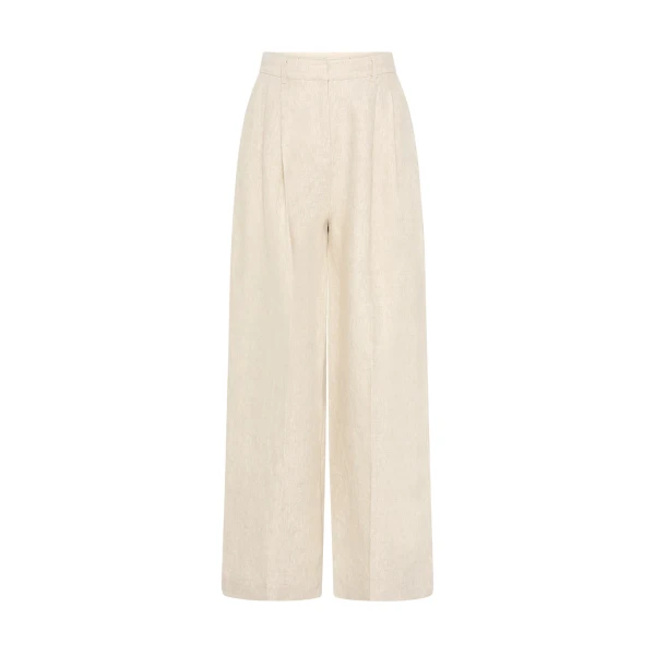 Wyatt Trouser - Natural by Posse the Label ‚Äì luxury pants in Neutrals available at Luxury Shoes 