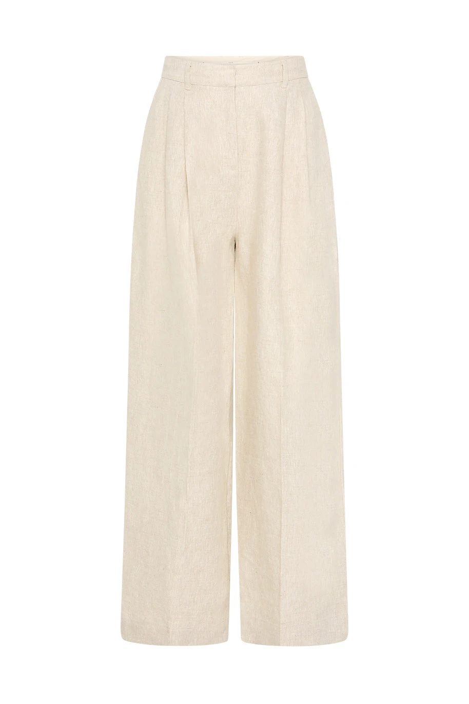 Posse Wyatt Trouser - Natural – Minimalist Sustainable Pants | Luxury Shoes Wyatt Trouser - Natural by Posse the Label ‚Äì luxury pants in Neutrals available at Luxury Shoes