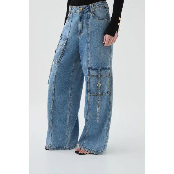 Aje Aus Pants – structured silhouette with raw femininity from Luxury Shoes 