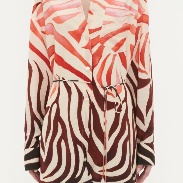 Aje Solace Shirt Dress, view 4