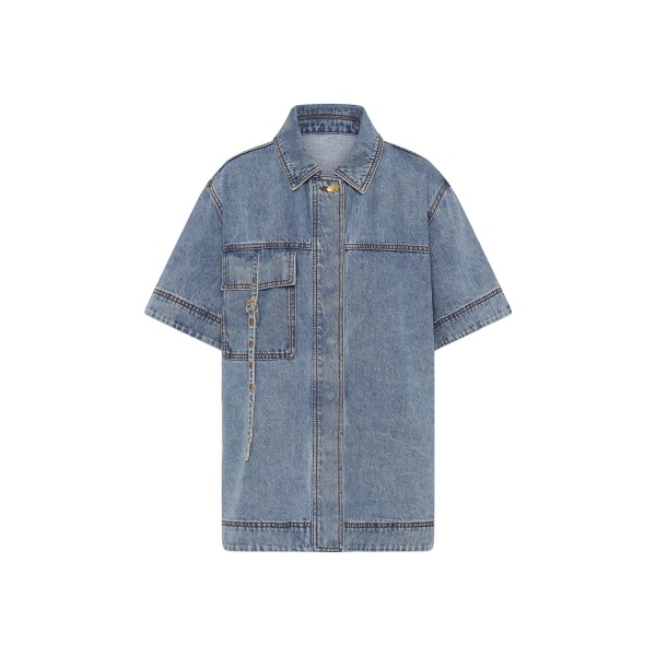 Aje Blue Tops
