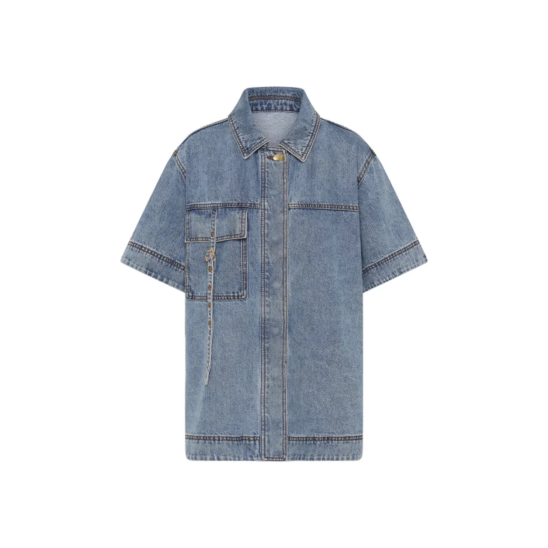 Aje Blue Tops