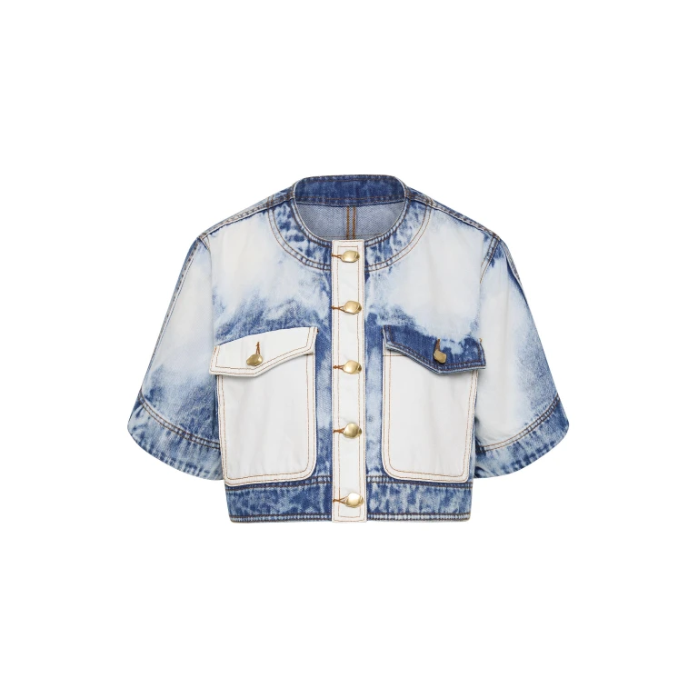Aje Blue Tops