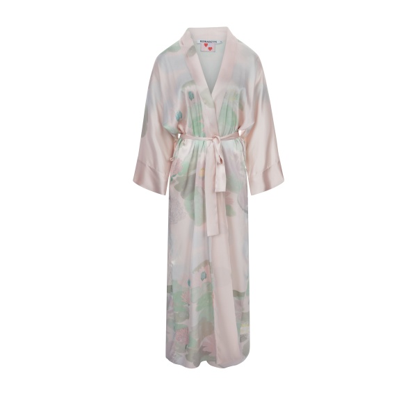 Bernadette Peignoir Silk Satin
