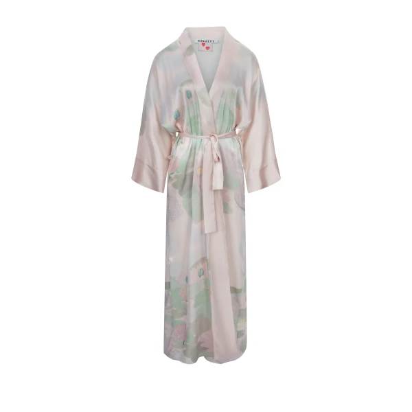 Bernadette Peignoir Silk Satin