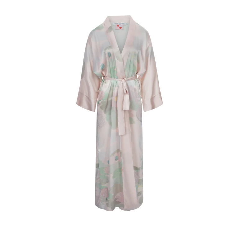 Bernadette Peignoir Silk Satin
