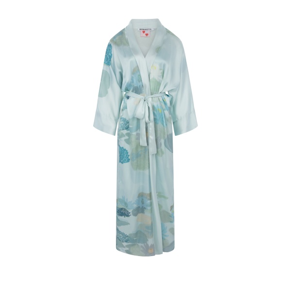 Bernadette Peignoir Silk Satin