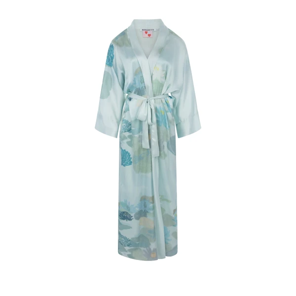 Bernadette Peignoir Silk Satin