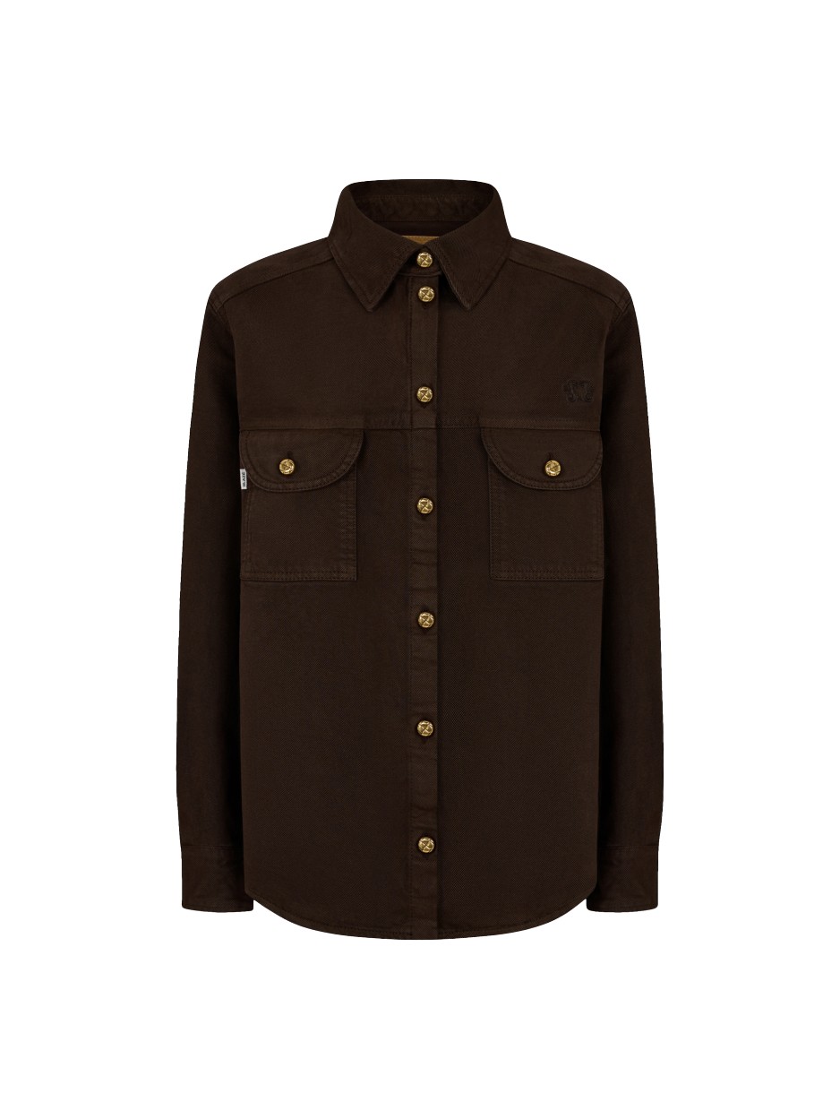 Blazé Milano Clapotis Choco Berber Shirt