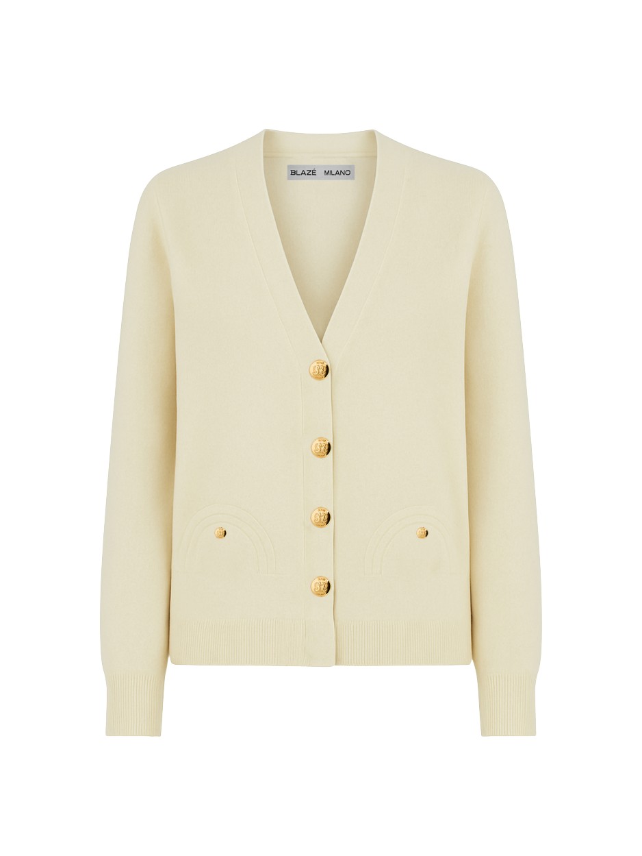 Blazé Milano Naturale Knitwear Highland Cardigan