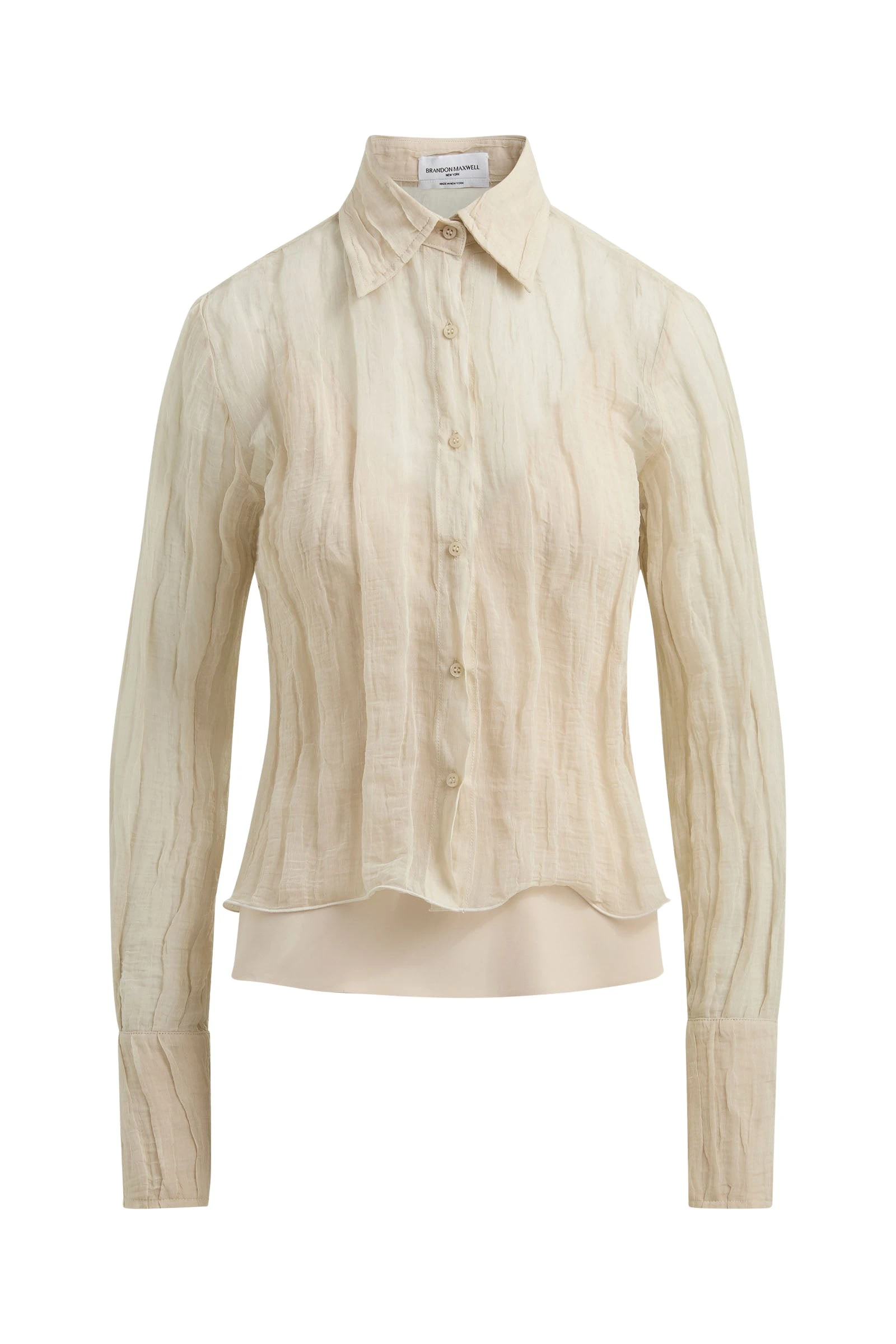Brandon-Maxwell-Ivory-Tops-designer-clothing-coveti-680059_nobg Brandon Maxwell Tops luxury Clothing from Luxury Handbags Marketplace