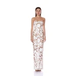 Bronx and Banco Dahlia White Maxi Dress Bronx and Banco White Dahlia White Maxi Dress a harmonious blend of structured elegance and timeless sophistication