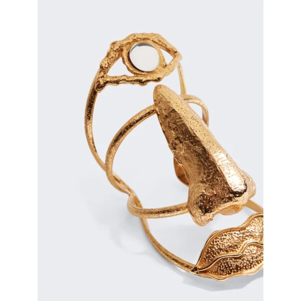 FACE CUFF BRACELET Schiaparelli