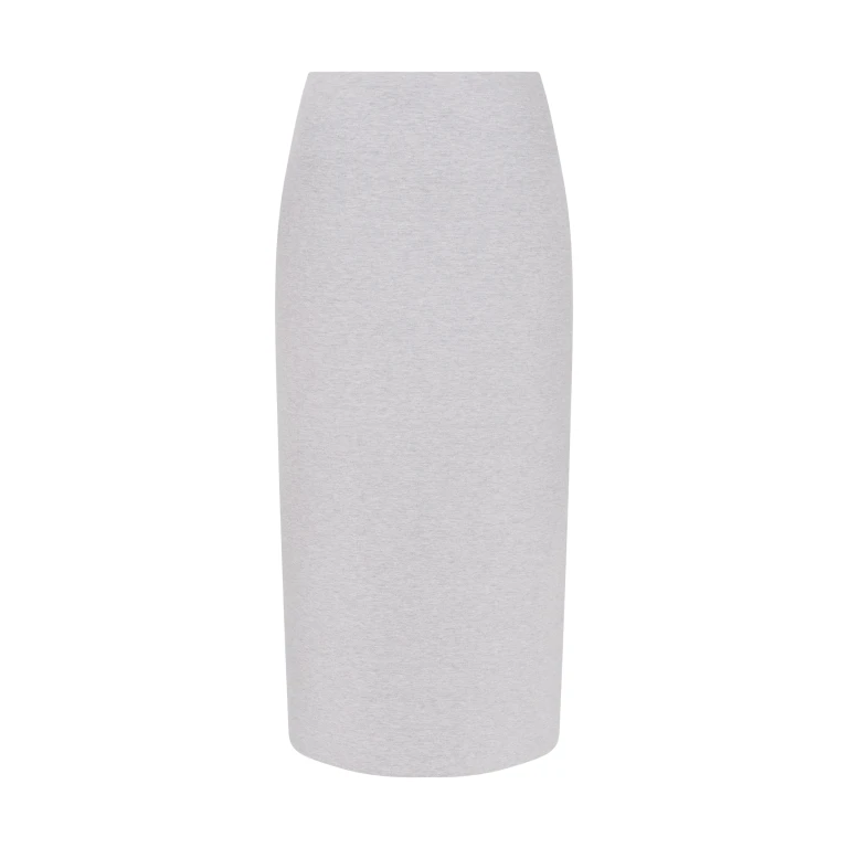 David Koma Bonded Jersey Pencil Midi Skirt