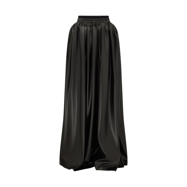 David Koma Faux Leather Maxi Skirt