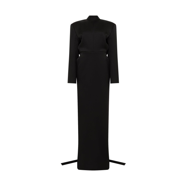 David Koma Open Back Tailored Gown