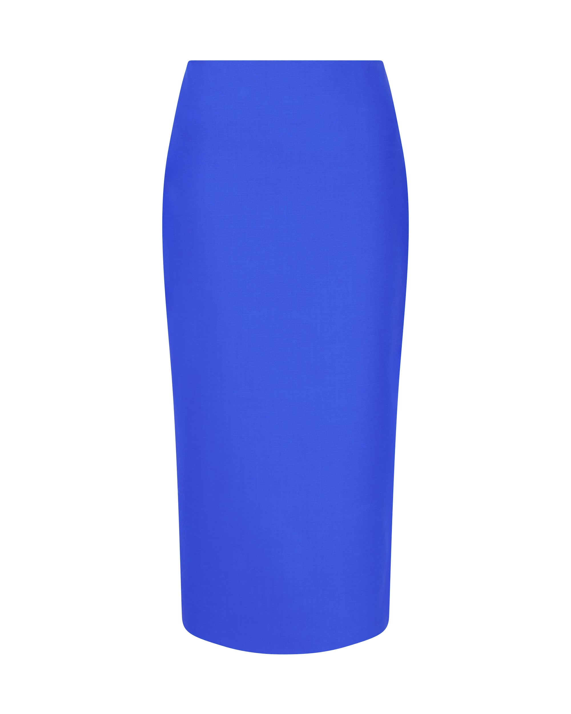 David Koma Tailoring Wool Pencil Midi Skirt