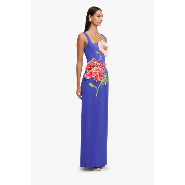 Invisible back zip closure - Maxi Dress from Luxury Shoes 