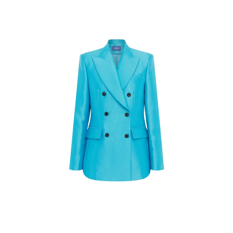 Leo Lin Blue Jackets luxury Clothing from  Luxury Handbags Marketplace