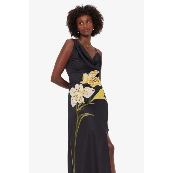 Side split opening - Gown from Luxury Shoes 
