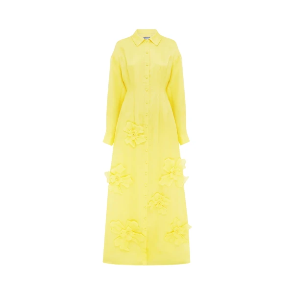 Leo Lin Yellow Dresses luxury Clothing from  Luxury Handbags Marketplace