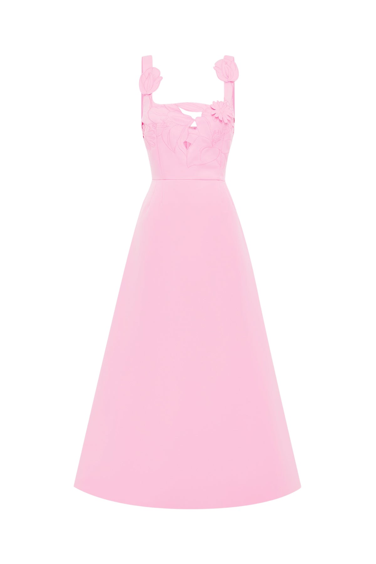 Leo Lin Rianne Appliqué Maxi Dress