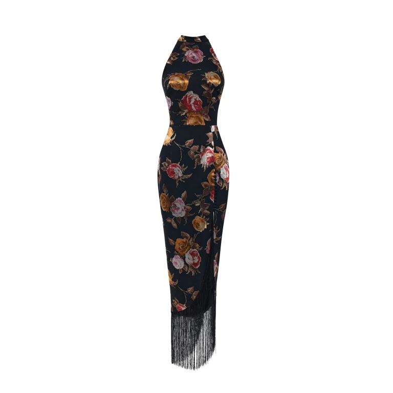 Rasario Maxi Dress – couture evening dress