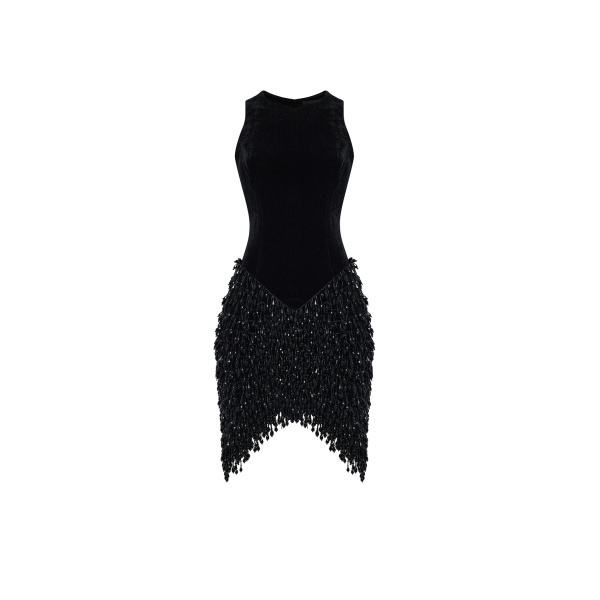 Rasario Mini Dress – couture evening dress