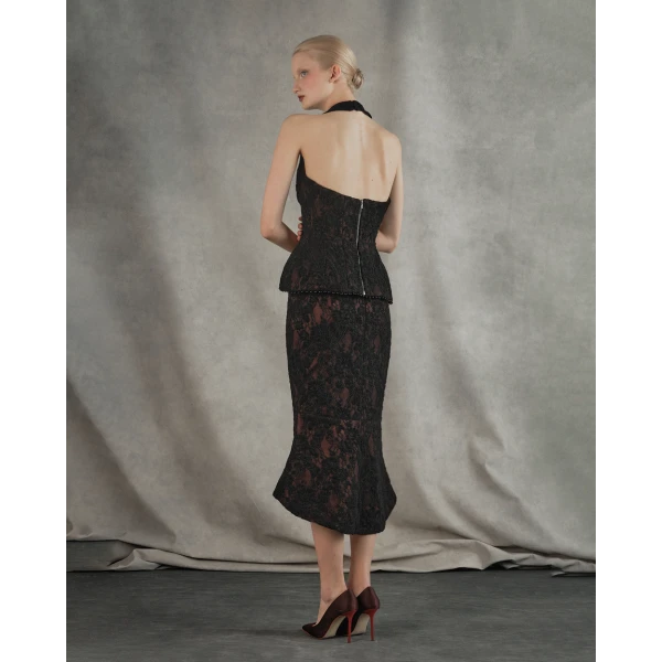 Rasario Corset Top – couture evening dress