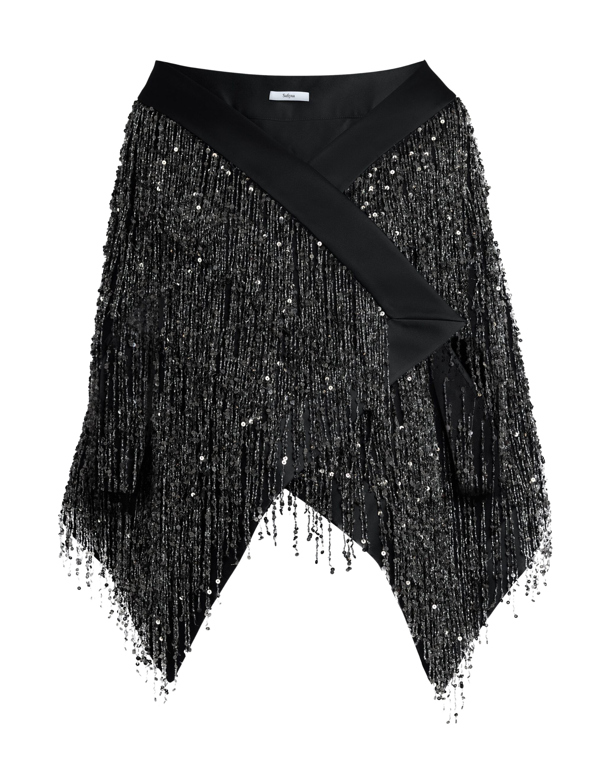 Safiyaa Akemi Harness in Black with Gunmetal Top