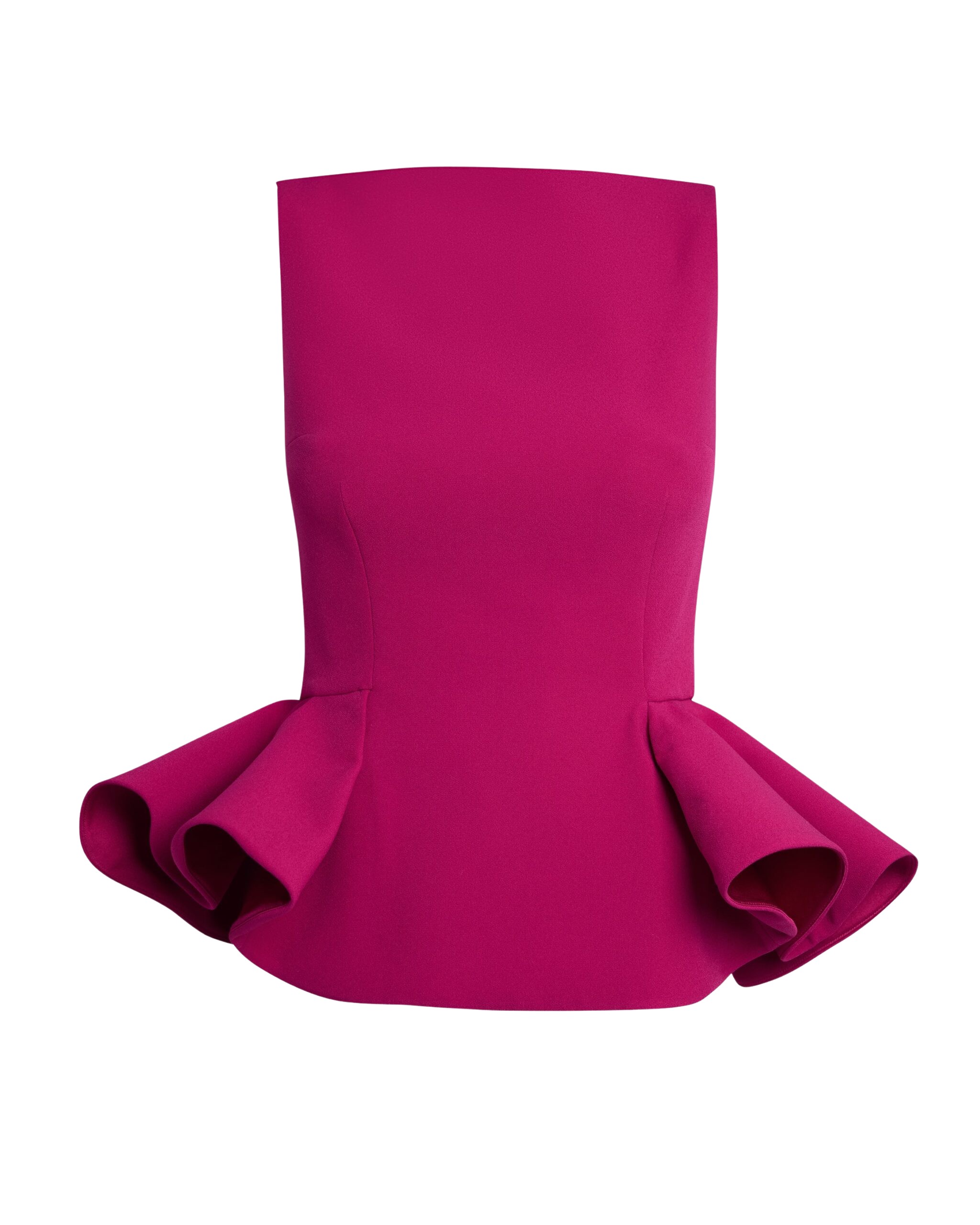 Safiyaa Komomi Top in Fuchsia