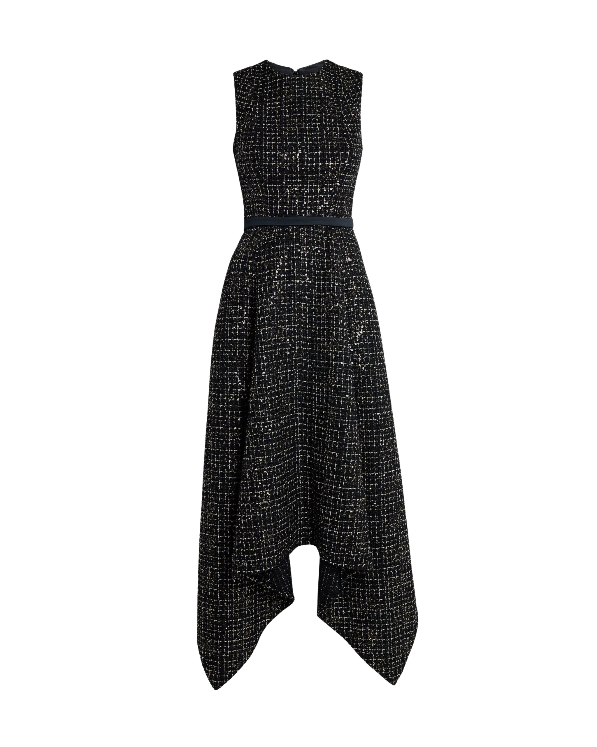 Safiyaa Okimi Dress in Black & Gold