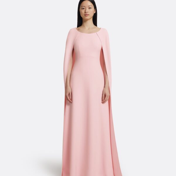 Safiyaa Yuna Long Dress in Lychee, view 2