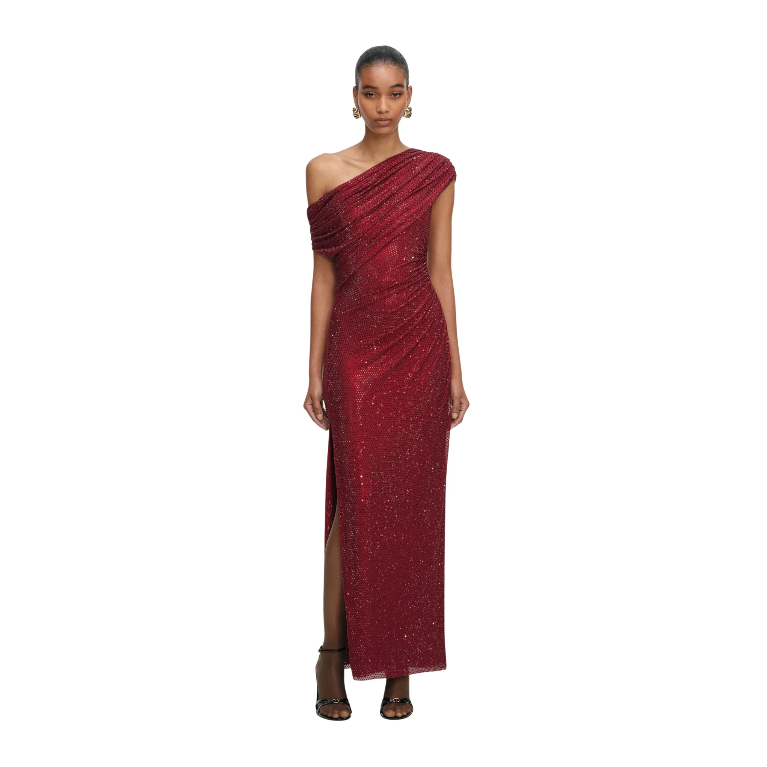 Self-Portrait-Burgundy-Rhinestone-Drape-Midi-Dress-2025-coveti-5-scaled44209_nobg Self Portrait Dresses luxury Clothing from Luxury Handbags Marketplace