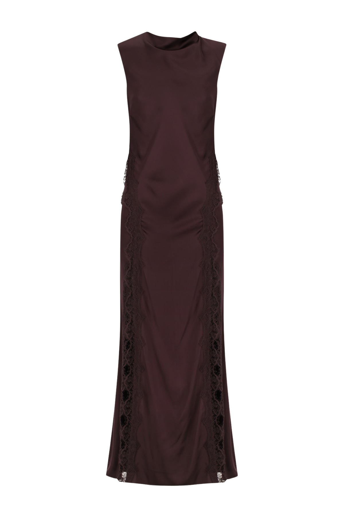 Shona Joy Allegra Lace Panelled Maxi Dress