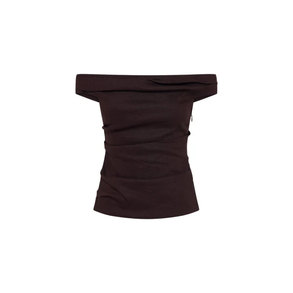 Shona Joy Brown Tops luxury Clothing from  Luxury Handbags Marketplace